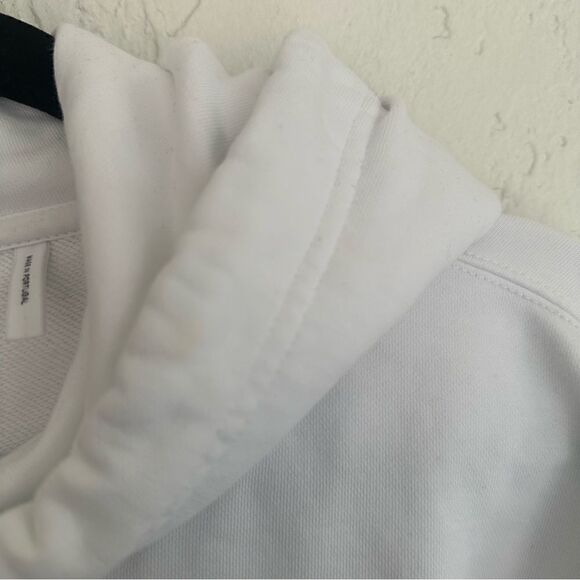 HELMUT LANG Hooded Sweatshirt Mens Size XL Graphic Pockets Designer - Picture 8 of 12